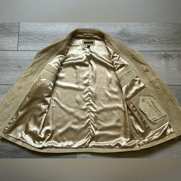 Banana Republic Tan overcoat Jacket - Picture 8 of 14